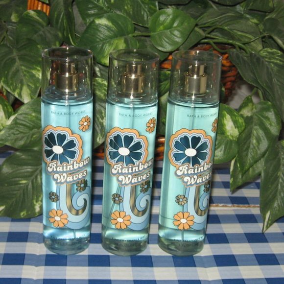 Bath & Body Works Other - BBW Rainbow Waves Fine Fragrance Mist Lot of 3 New
